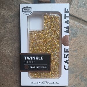 Case-Mate Twinkle Gold iPhone 11 Pro Max Xs Max Case